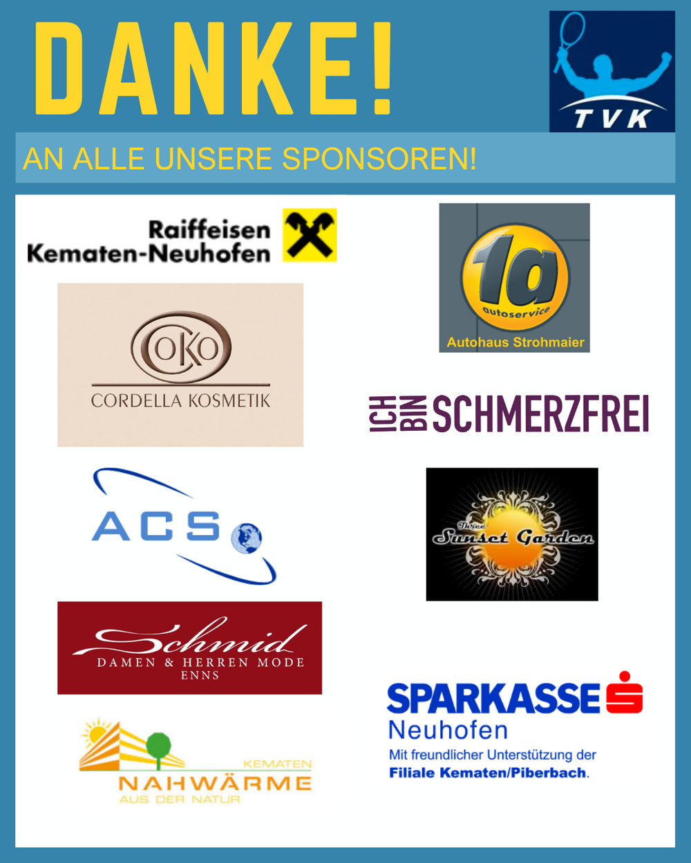 Danke an unsere GM5-Sponsoren 2026