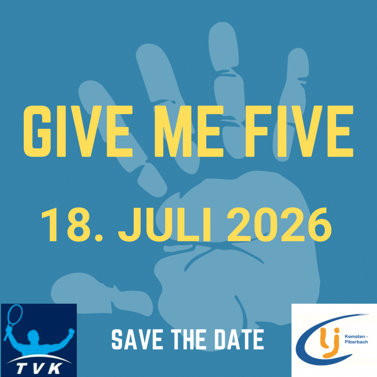 SAVE THE DATE - GIVE ME 5 2026